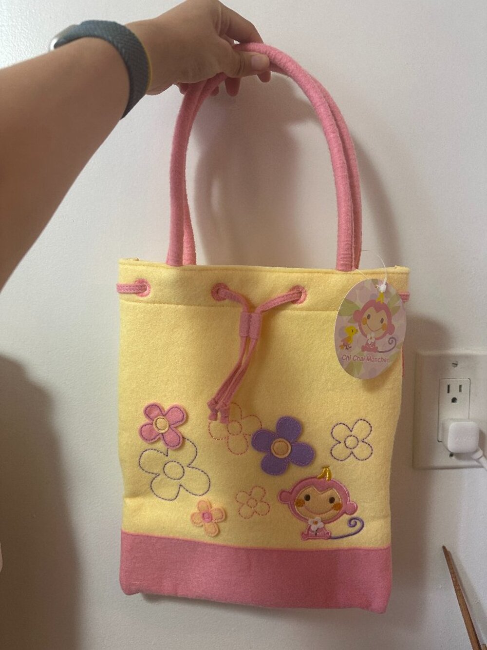 NEW Sanrio Chi Chai Monchan Vintage 2005 Tote Bag